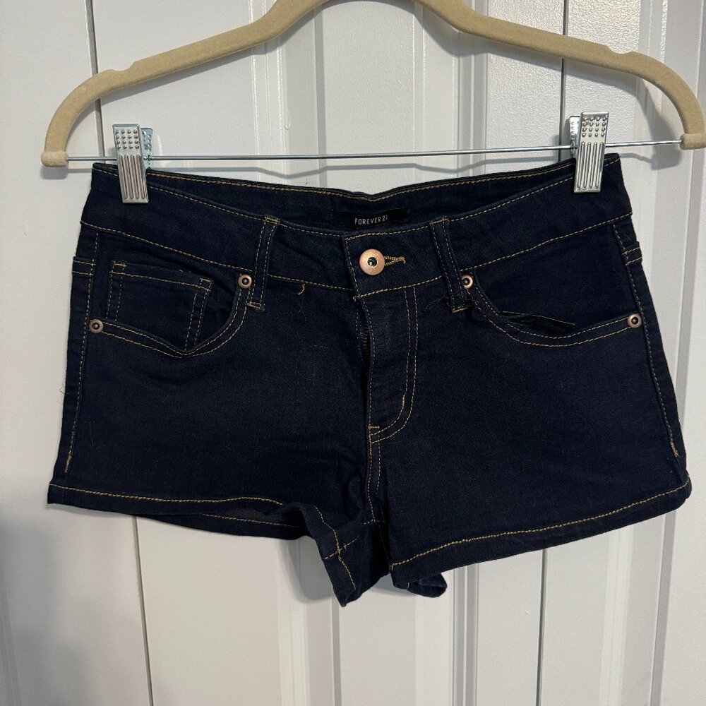 NWT Forever 21 Denim Short, Dark Wash, Size 27